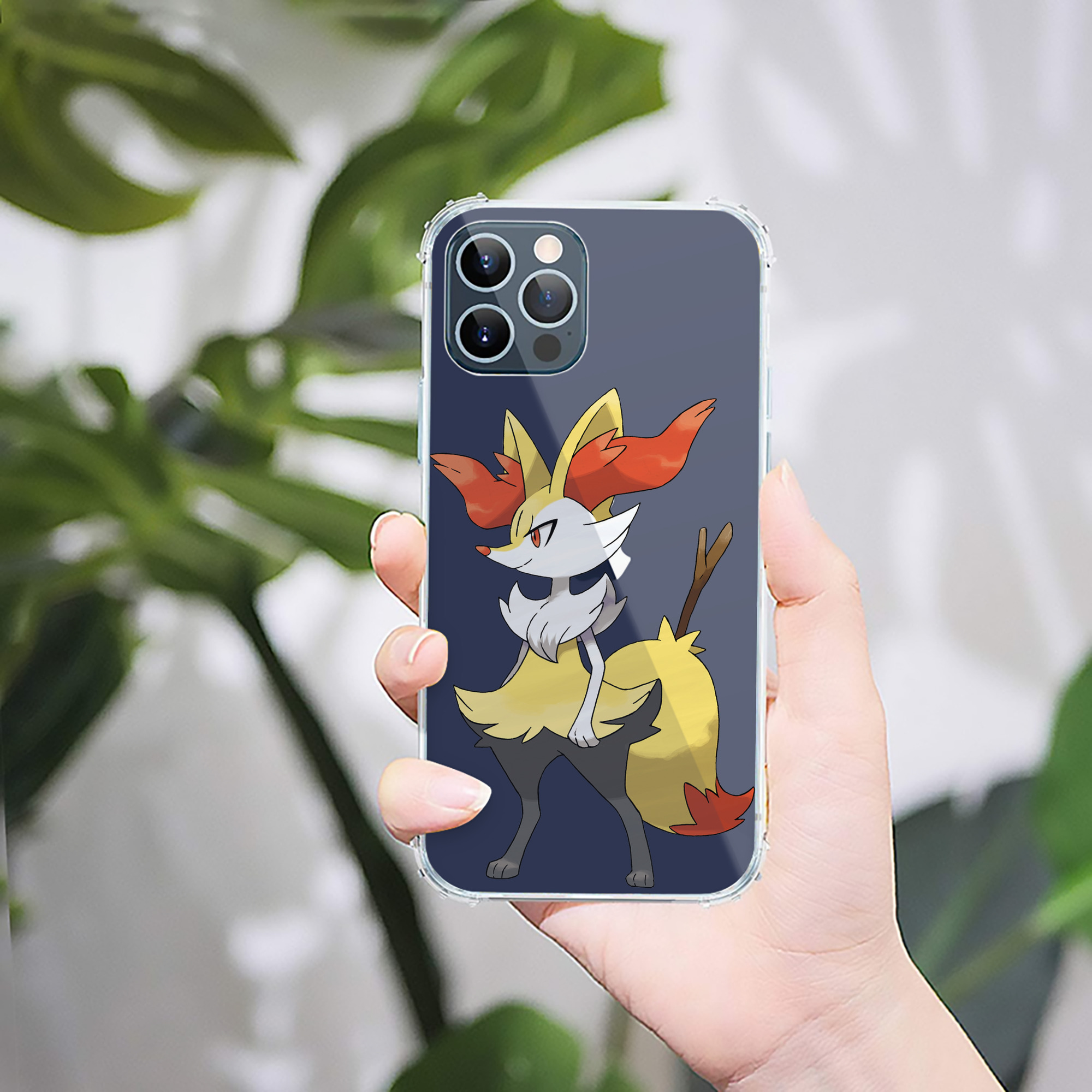 （画像用） ポケットモンスター Pokémon 【iPhone 12シリーズ対応】透明スマホケース（クリアソフトケース）